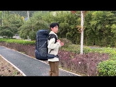 کوله پشتی پیاده روی ضدآب 40 لیتری Ripstop نایلونی با پوشش باران